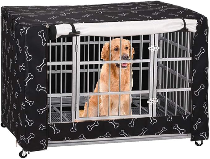 TUYUU Large Dog Crate Covers, Pet Kennel Cover for Medium