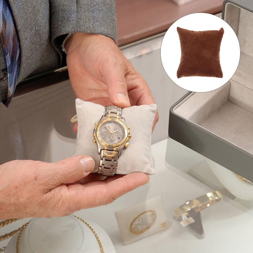 12 Cuscini Espositore Per Gioielli PandaHall - Supporti Vellutati Per Orologi E Braccialetti - Foto 4