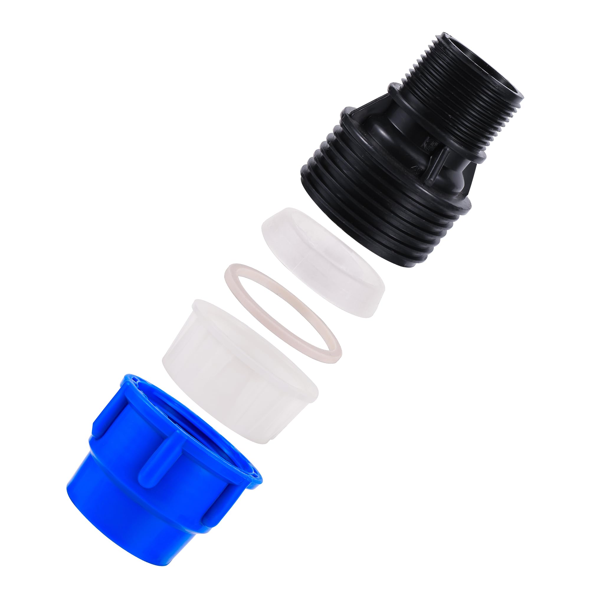 Złączki do rur irygacyjnych Adapter złącza węża, Złącze węża 20-50mm Prosta rura do systemu nawadniania PE PVC