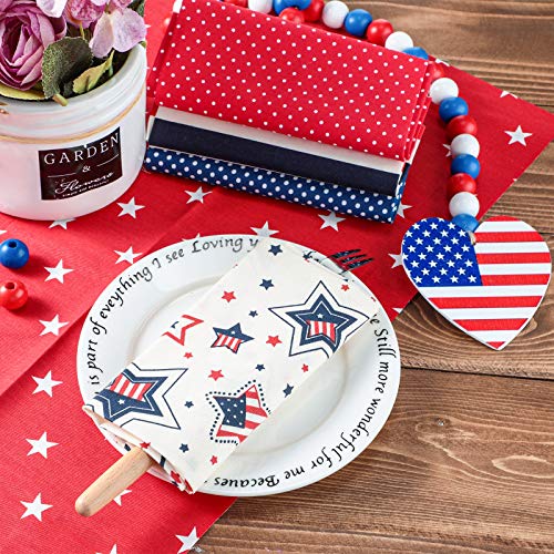 Tatuo-12-Pcs-Patriotic-Fat-Quarters-157-x-196-Inch-Stars-and-Stripes-Fabric-Independence-Memorial-Day-4th-of-July-American-Flag-Print-Quilting-Fabric-Bundles-for-DIY-Jeans-Sewing-Patchwork-Material Tatuo 12 Pcs Patriotic Fat Quarters 157 x 196 Inch Stars and Stripes Fabric Independence Memorial Day 4th of July American Flag Print Quilting Fabric Bundles for DIY Jeans Sewing Patchwork Material