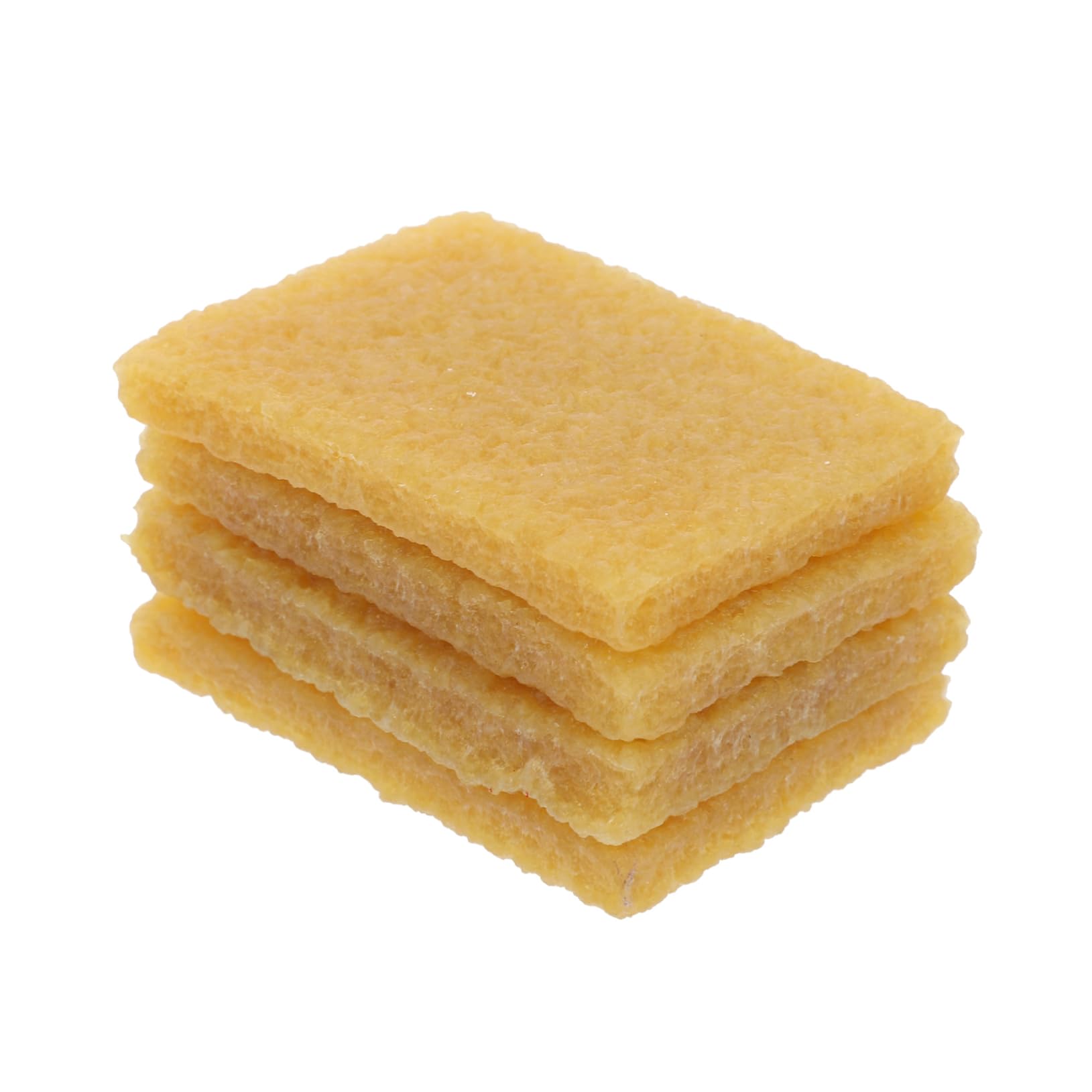 Housoutil 4pcs Gomme Artistique en Caoutchouc Jaune, Nettoyant Léger et Bien Poli pour Enlever la Colle, pour Nettoyage et Masquage Fluide en Aquarelle