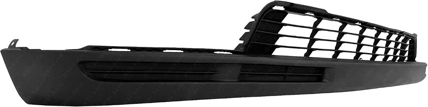 BUMPERS THAT DELIVER - Textured, Black Front Lower Bumper Cover Fascia Compatible with 2014 2015 2016 Toyota Highlander 14 15 16, TO1015110