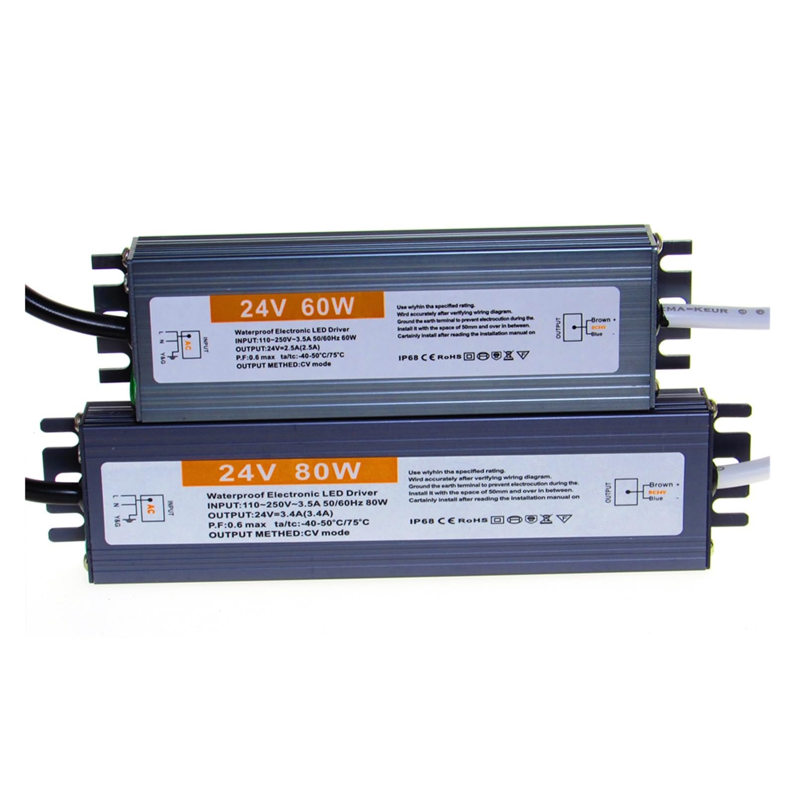 Transformateur 220V à 12V, alimentation 12 24 V, IP67 IP68, transformateur d'éclairage extérieur étanche 110V 220V à 12V(20W)