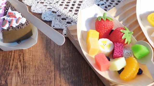 LotFancy Disposable Cutlery Set, 200Pcs Wooden Compostable Utensils (100 Forks, 50 Spoons, 50 Knives) Eco-Friendly Forks And Spoons Silverware - View #8