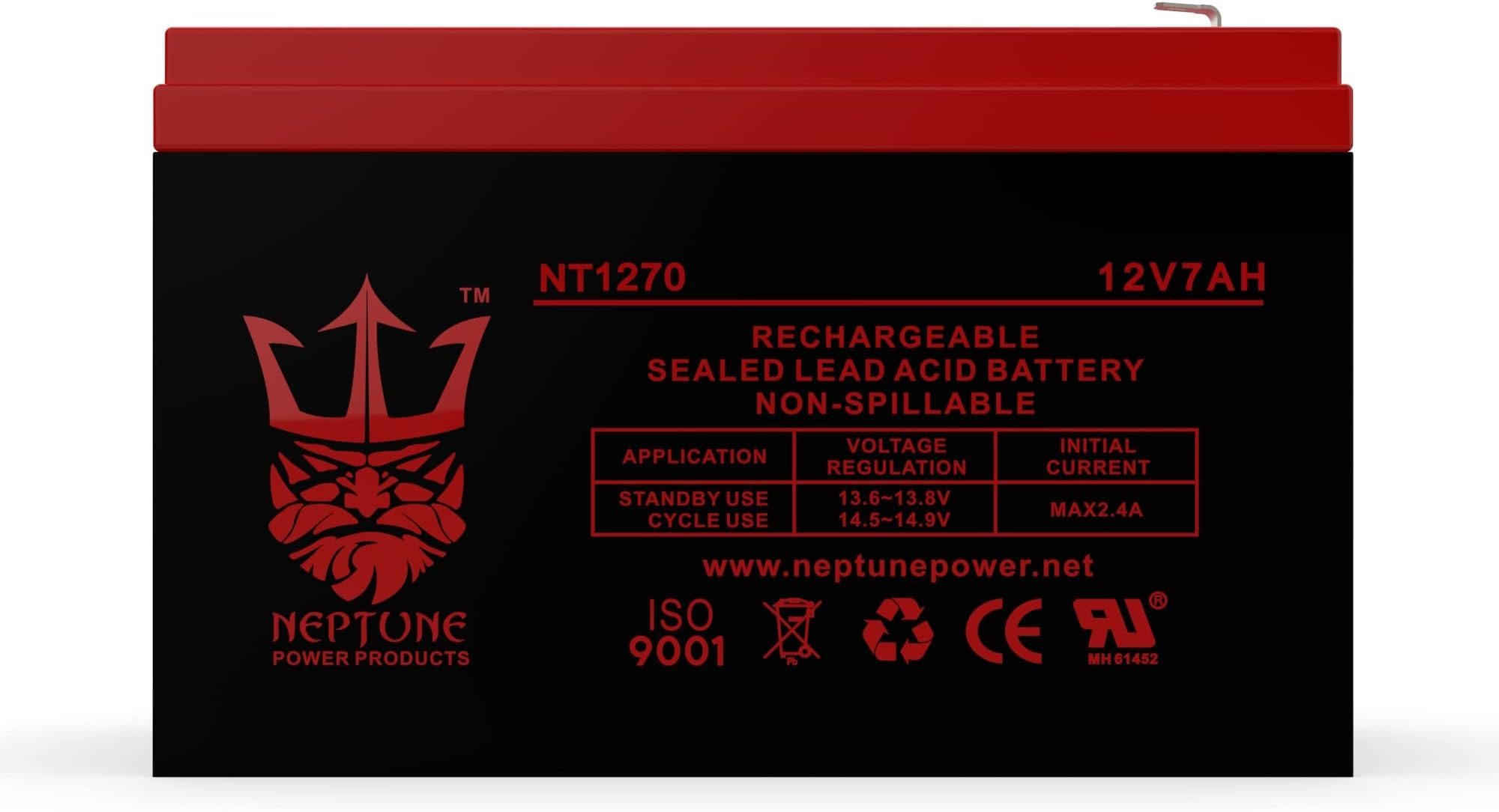 Neptune 12v 7ah Replacement Battery for APC BackUPS ES 750 12V 7Ah