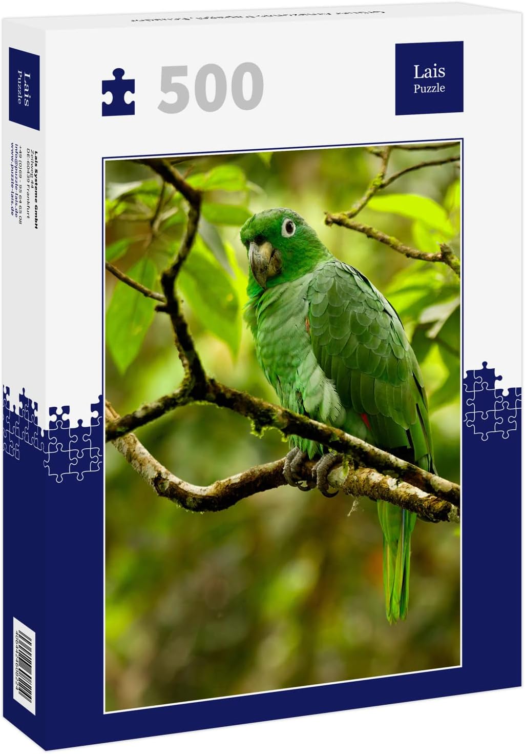 Lais PuzzleGreen Amazon Parrot, Ecuador 500 pieces