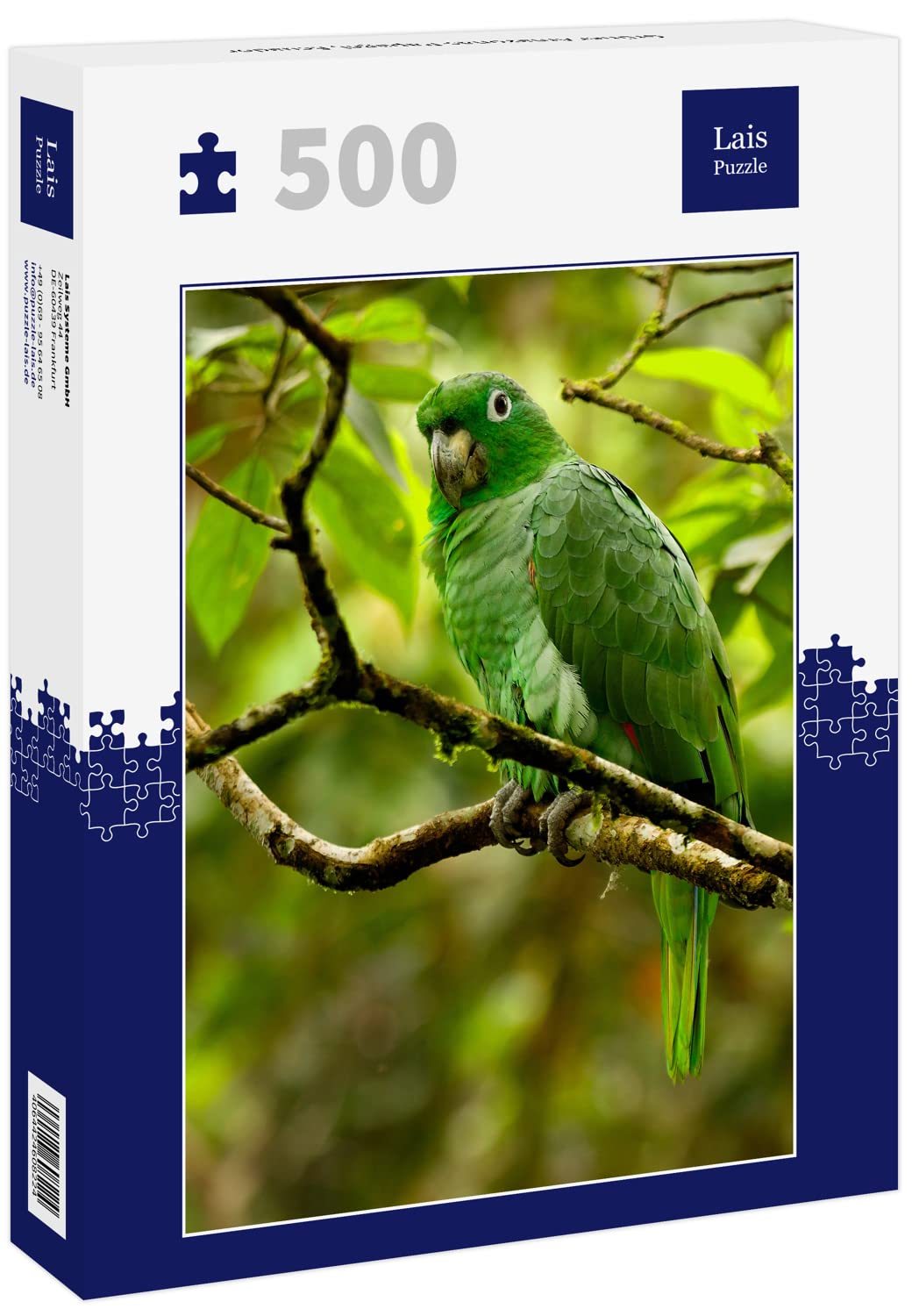 Lais PuzzleGreen Amazon Parrot, Ecuador 500 pieces