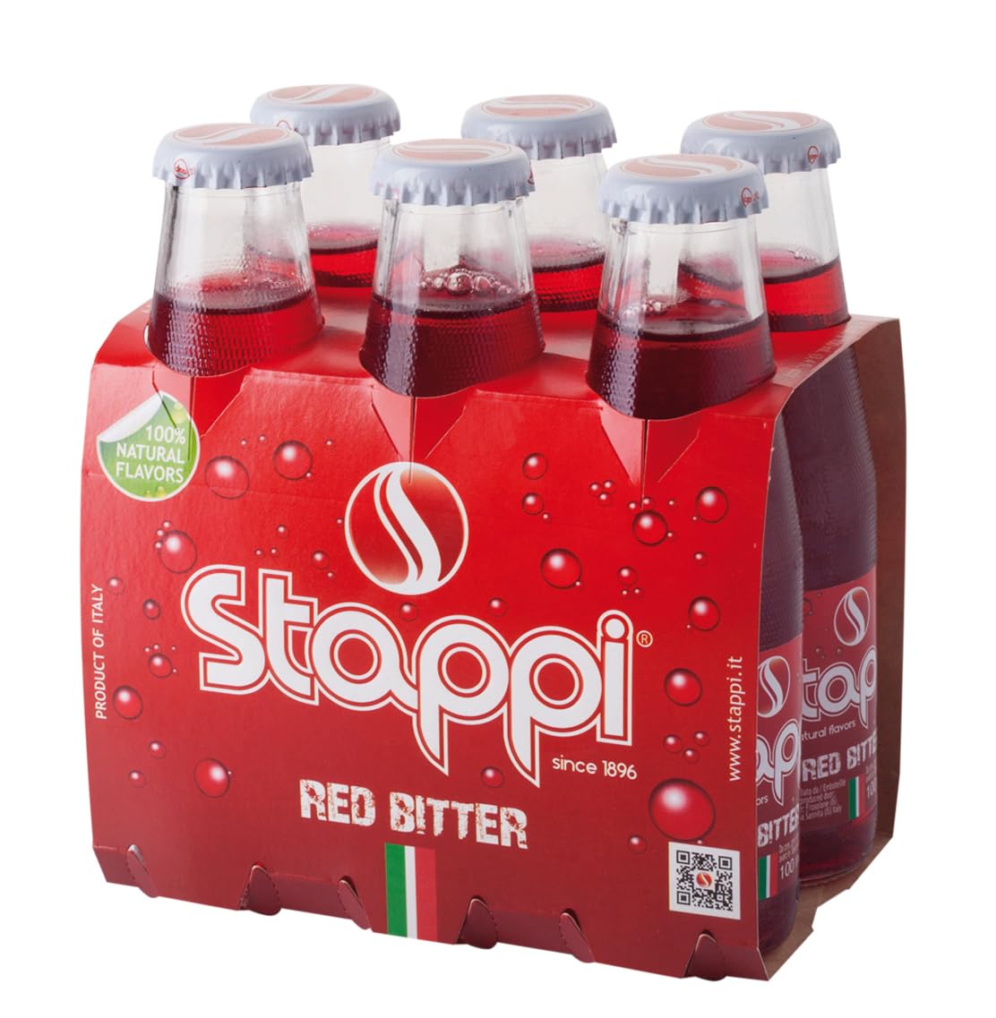 Bitter Rosso Analcolico 100 ml - Packaging da 24 Bottiglie