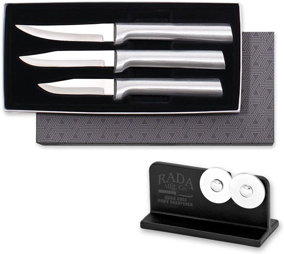 Rada Cutlery 3Piece Paring Knife Galore Knife Gift Set