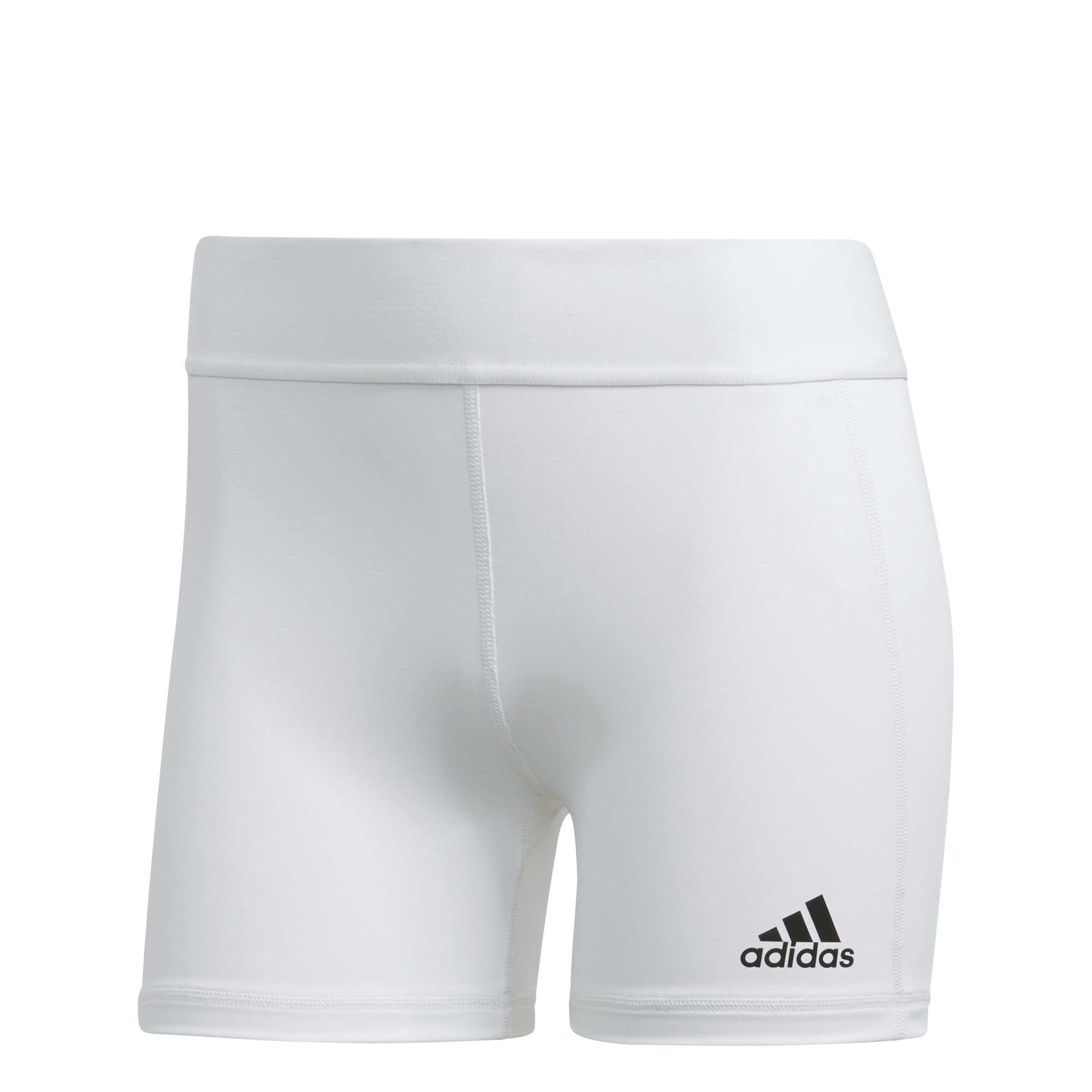 adidas Techfit Volleyball-Shorts für Damen, Weiß/Schwarz, XL x 5L