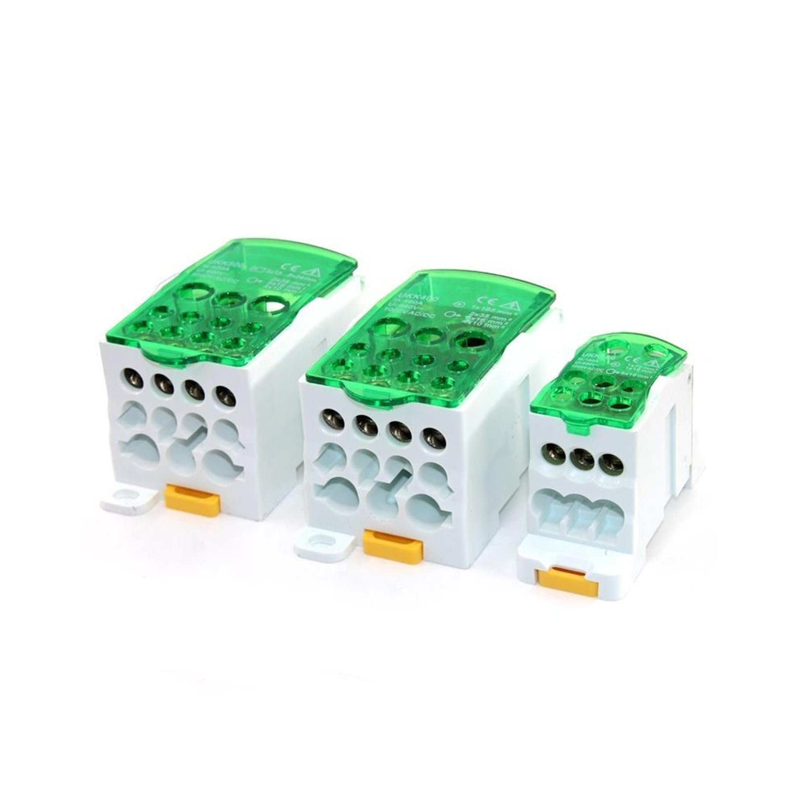 Listwa zaciskowa szyny rozdzielczej przewodu zasilającego, złącze elektryczne, podzielona skrzynka przyłączeniowa elektryczna