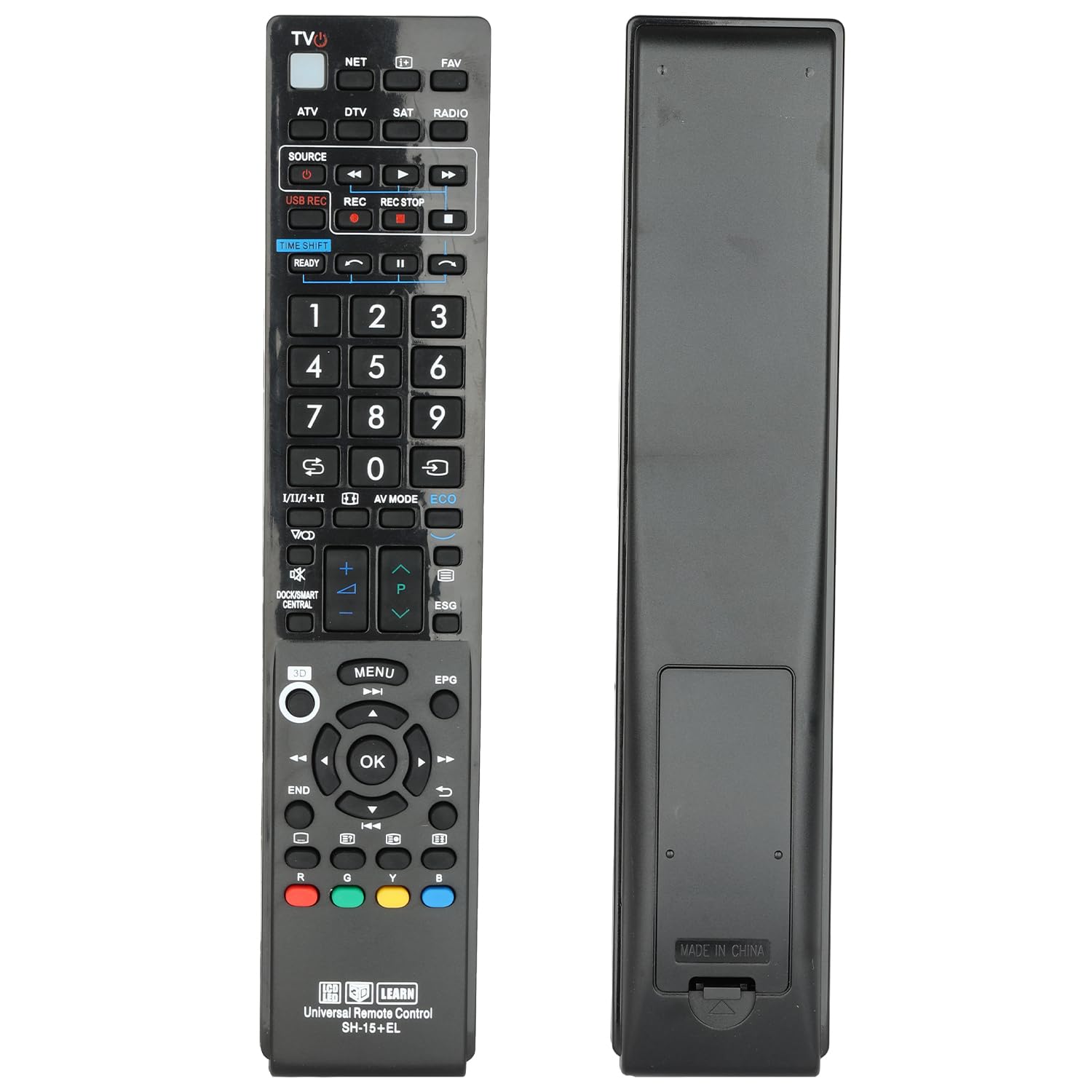 GA857WJSA Telecomando Universale Per TV Sharp - Sostituzione Per LC-40LE810E, LC-46LE820E E Altri - Plug & Play