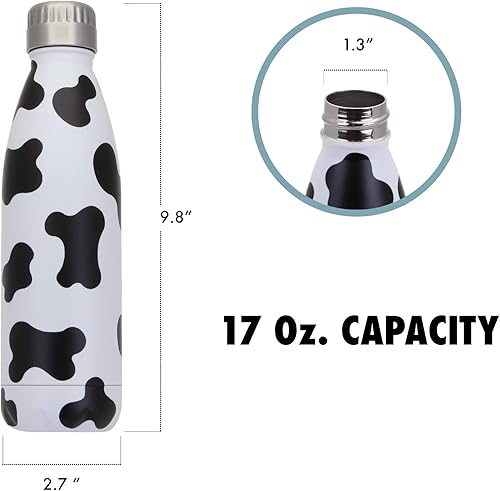 Miniatura 2 de VAST HydraCore Vastigo - Botella de agua reutilizable de acero inoxidable sin sudor (17 onzas) aislada al vacío con forro de cobre de doble pared