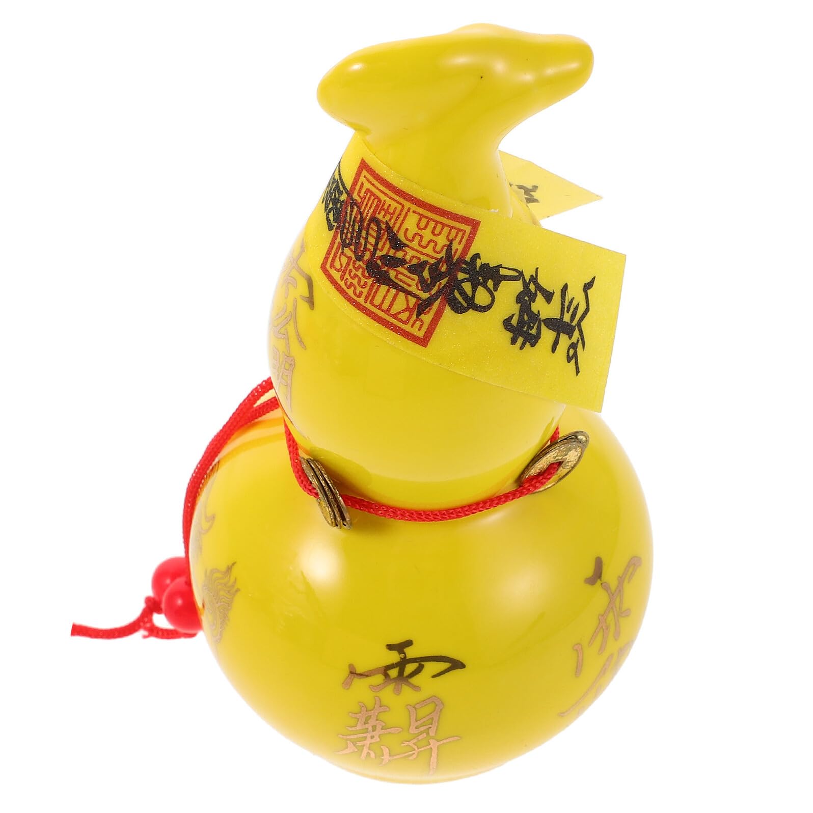 Statue Wu Lou céramique Feng Shui : gourde traditionnelle de prospérité pour maison et bureau