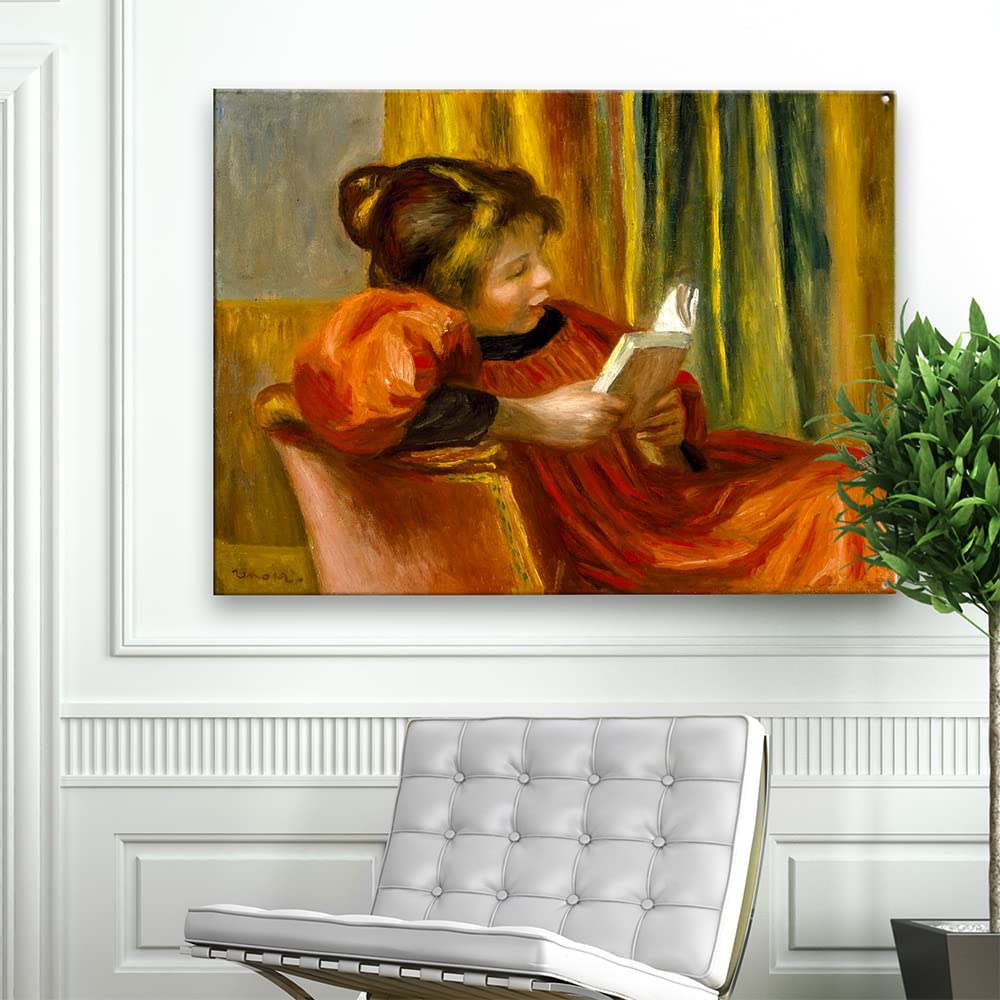 Amazon.com: Pallet Works Girl Reading by Pierre-Auguste Renoir