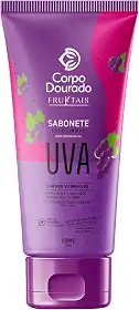 Corpo Dourado Sabonete Esfoliante | Nutrição e Renovação Celular | Uva 180ml