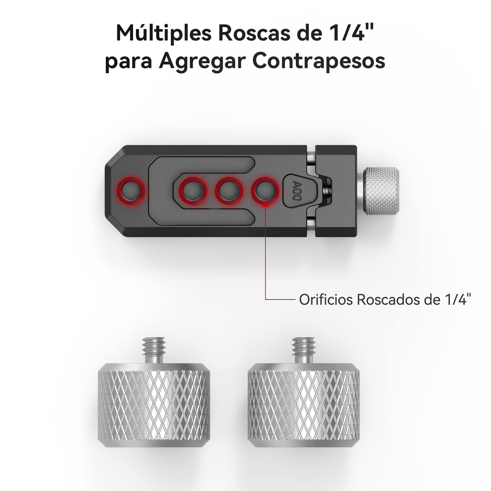 SMALLRIG Kit de Contrapeso Counterweight Compatible con dji RS2/RSC2/RS 3/RS 3 Pro, ZHIYUN Crane 2S / 3S y Moza Air 2 / AirCross 2-3125