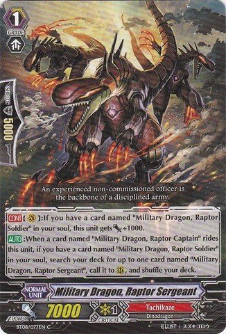 Amazon.co.jp: Cardfight!! Vanguard TCG - Military Dragon, Raptor