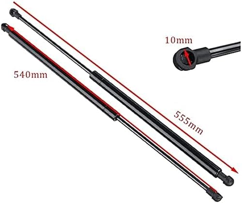 Miniatura 4 de JYHMT-Car - Puntos de barra de choque para puerta trasera de coche, resortes de gas de arranque para Nissan X-Trail 2001-2006 (90450-8H31A,