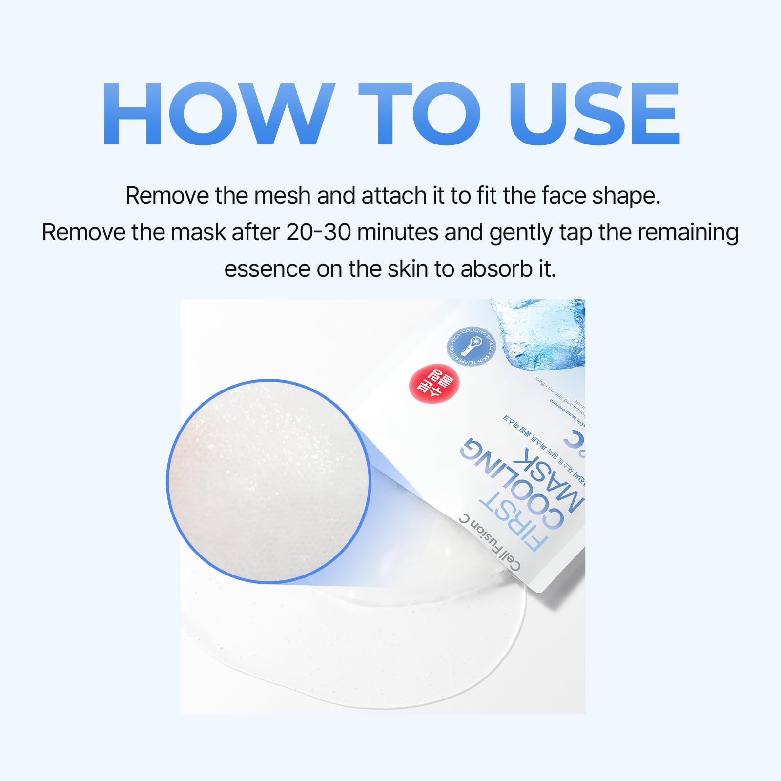 Cell Fusion C Post Alpha First Cooling Mask 5 Pack 27 g