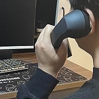 Vista 6 de Auricular telefónico retro - Teléfono inalámbrico Bluetooth con micrófono y altavoz para llamadas telefónicas Rosa