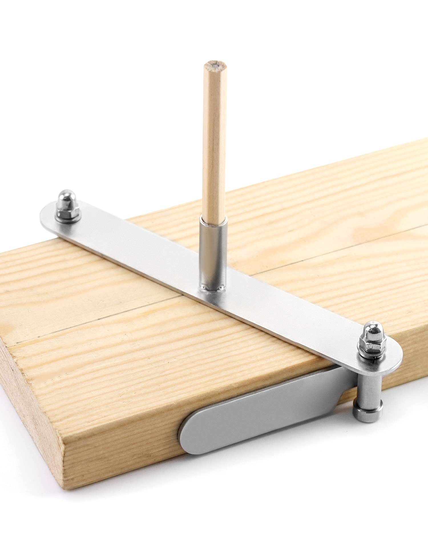 Amazon.com: QWORK 4" Marking Center Finder, Stainless Steel Medium Marking  Centerline Tool Woodworking Line Scriber : Tools & Home Improvement