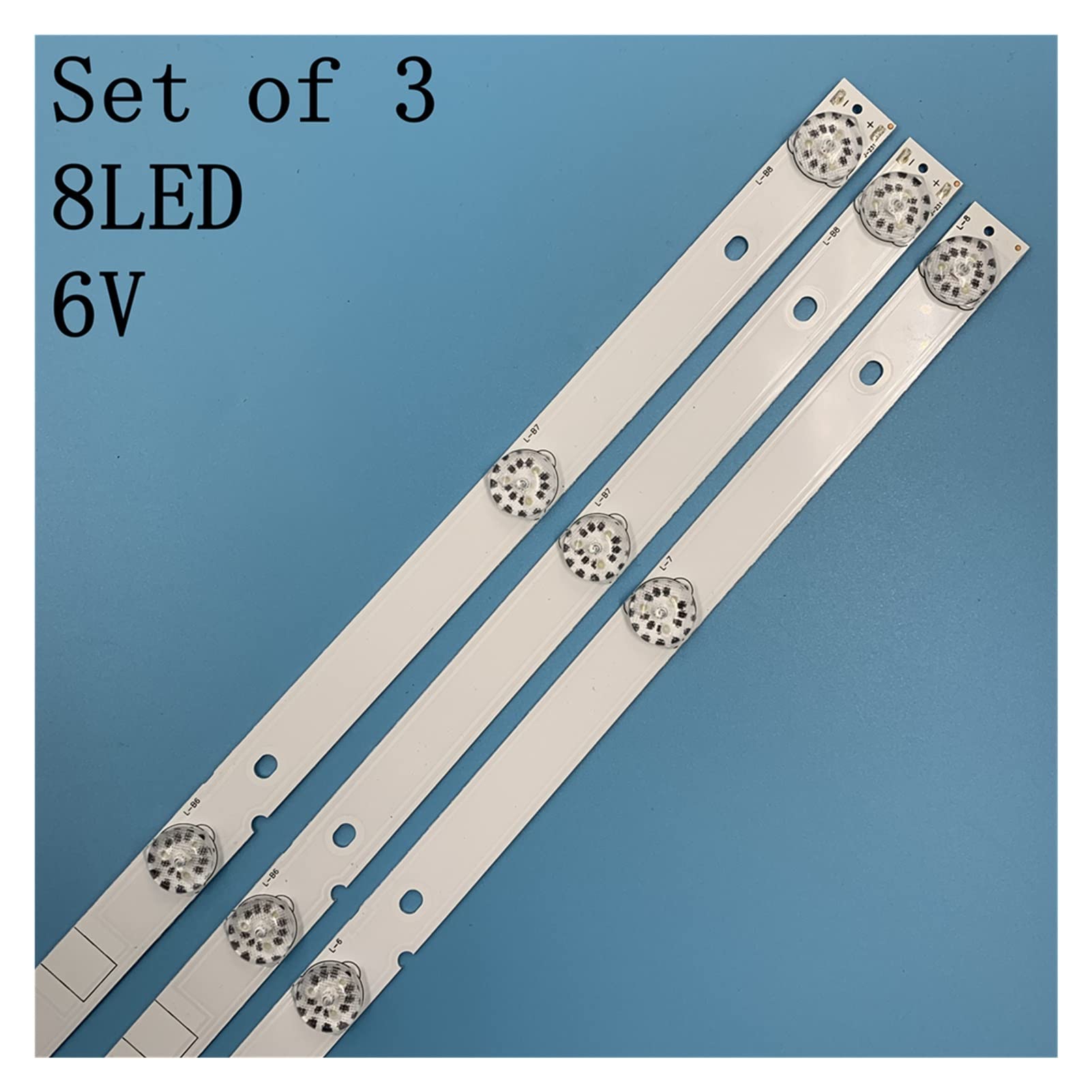 LED Hintergrundbeleuchtung Streifenlampe for AKAI 43 Zoll TV JS-D-JP4310-A81EC JS-D-JP4310-B81EC E43DU1000 MCPCB