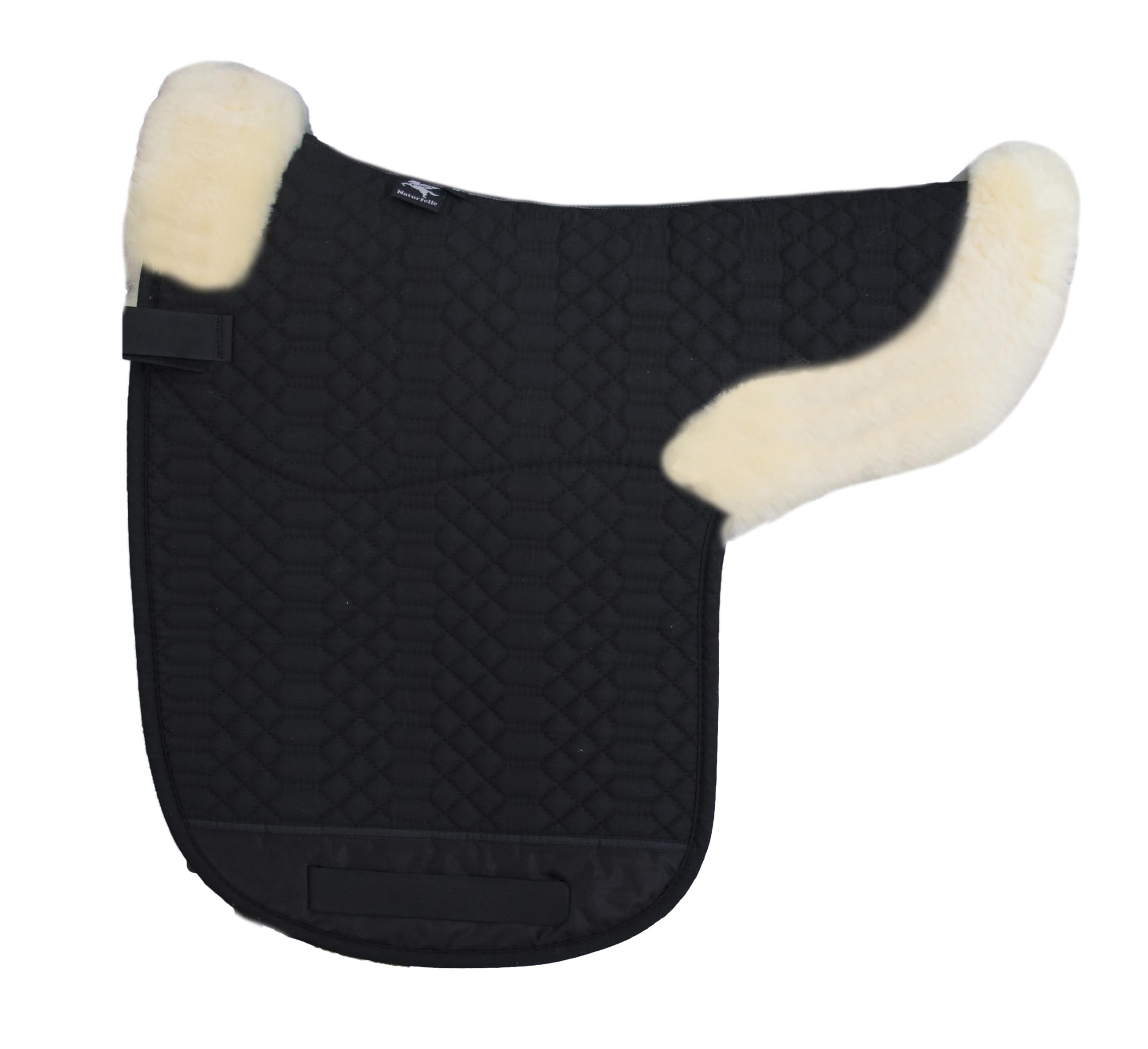 Engel Reitsport | SADEK2 | Lammfell Satteldecke | Fell in Sattellage | Fellrand vorne und hinten |