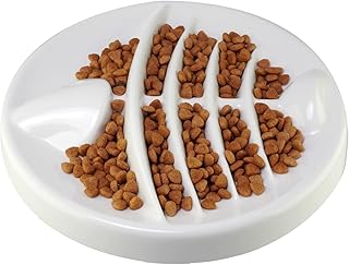Sponsored Ad - Upgraded Slow Feeder Cat Bowls, Fun Pet Feeder Bowl Stopper,Interactive Bloat Stop Cat Feeder,Durable and P...