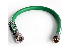Short Garden Hose 3 ft: Lightweight, Kinkless Water Hose for Easy Watering
