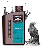 Vista 13 de SUNLU 1000G de resina tipo ABS para impresora 3D, fotopolímero de curado UV de 405 nm de rápido secado para impresoras 3D LCD/DLP/SLA de 2K 4K 6K