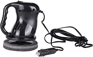 Polchero de Búfer, para Detectar el Pulido de Automóviles y la Depilación con 2 Almohadillas para Automóviles Eléctricos (Black)