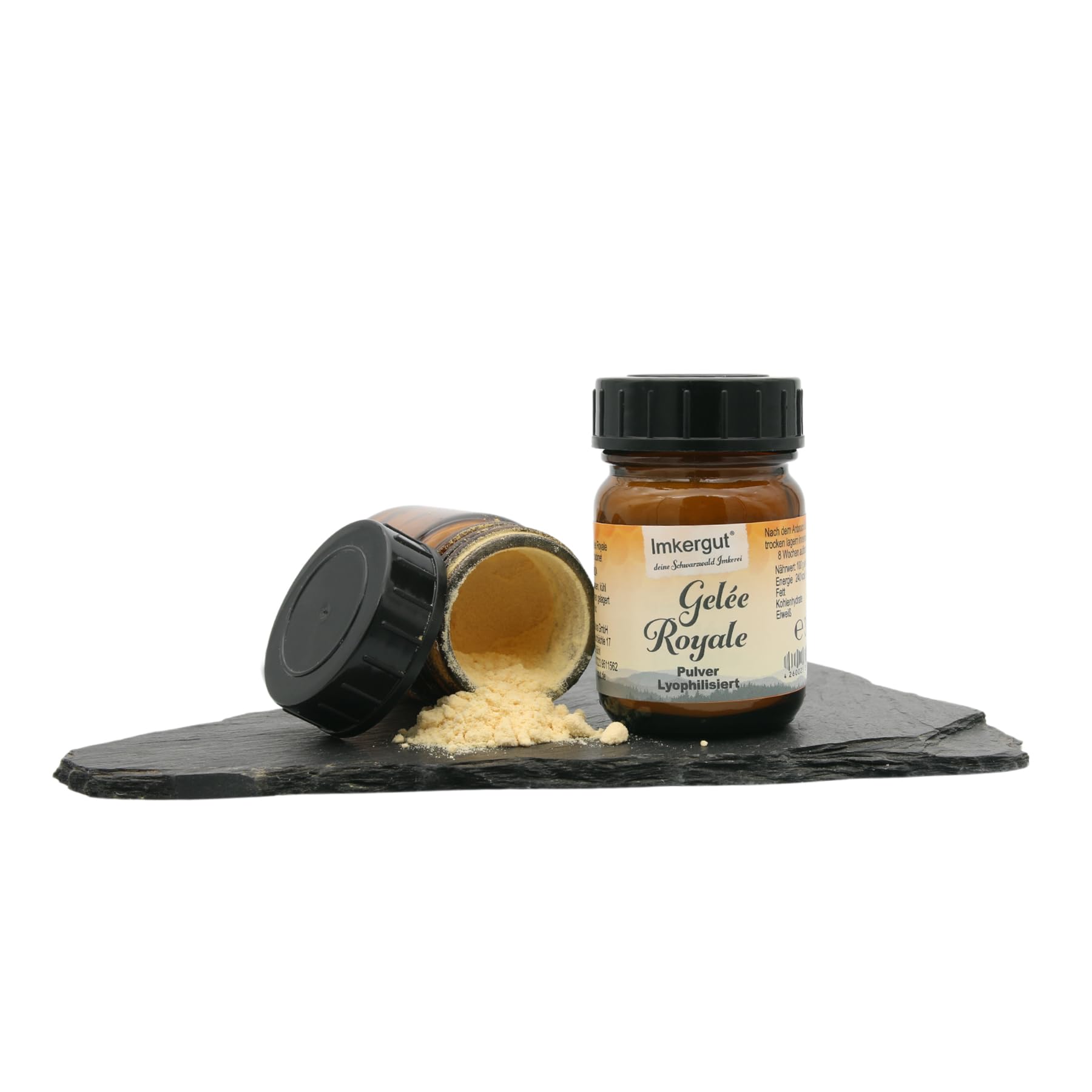 Imkergut Gelée Royale Pulver | lyophilisiertes Gelée Royale | schonend gefriergetrocknet | 30g