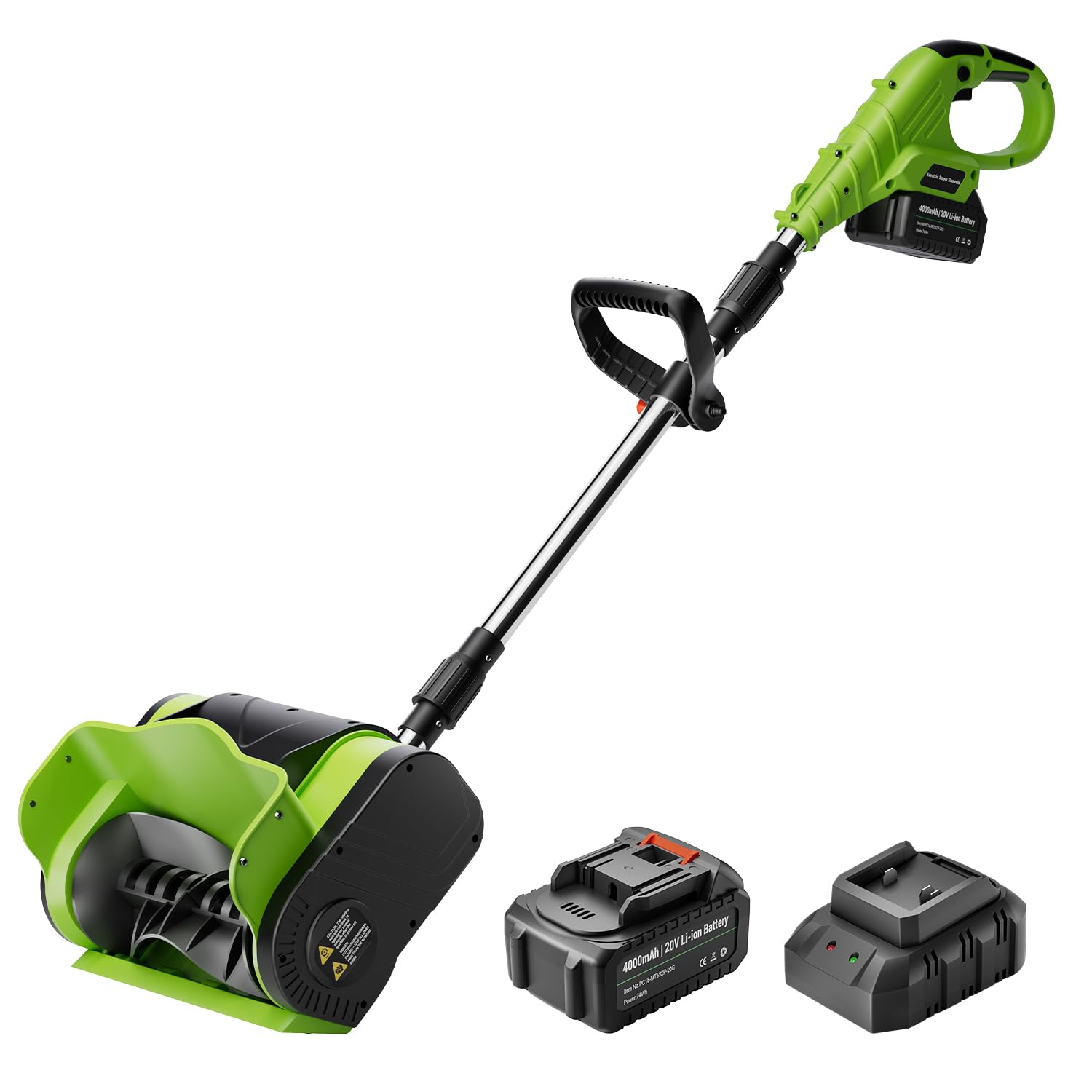 shovel1220 Amazon.com : Tolsprint 12-Inch 20V Cordless Electric Snow Shovel