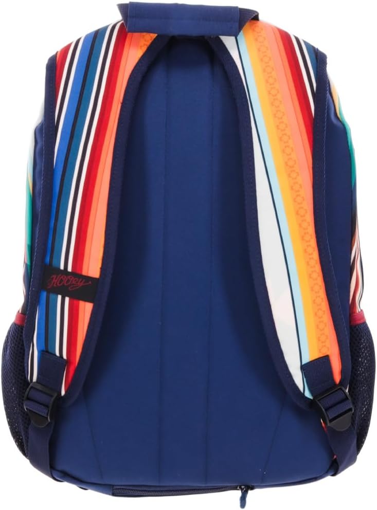 HOOEY Rockstar 20L Backpack - Compact Travel Backpack with Laptop Sleeve - Lightweight, Durable Daypack for Commuting, Hiking & Outdoor Use - Unisex Design (Multicolor Serape) image 2