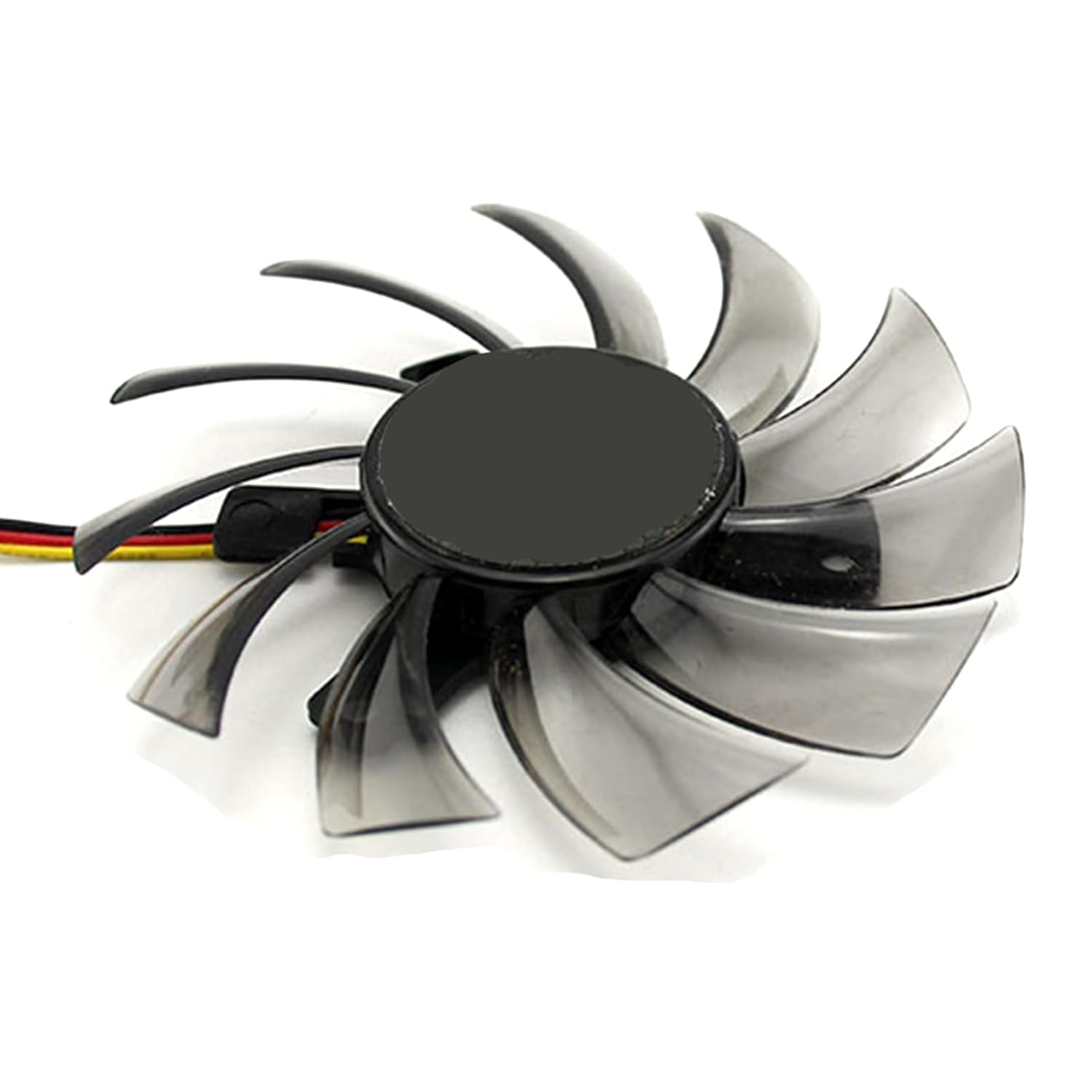 T128010SM 75mm 12V 0.20A 3 Pin Graphics Card Cooling Fan