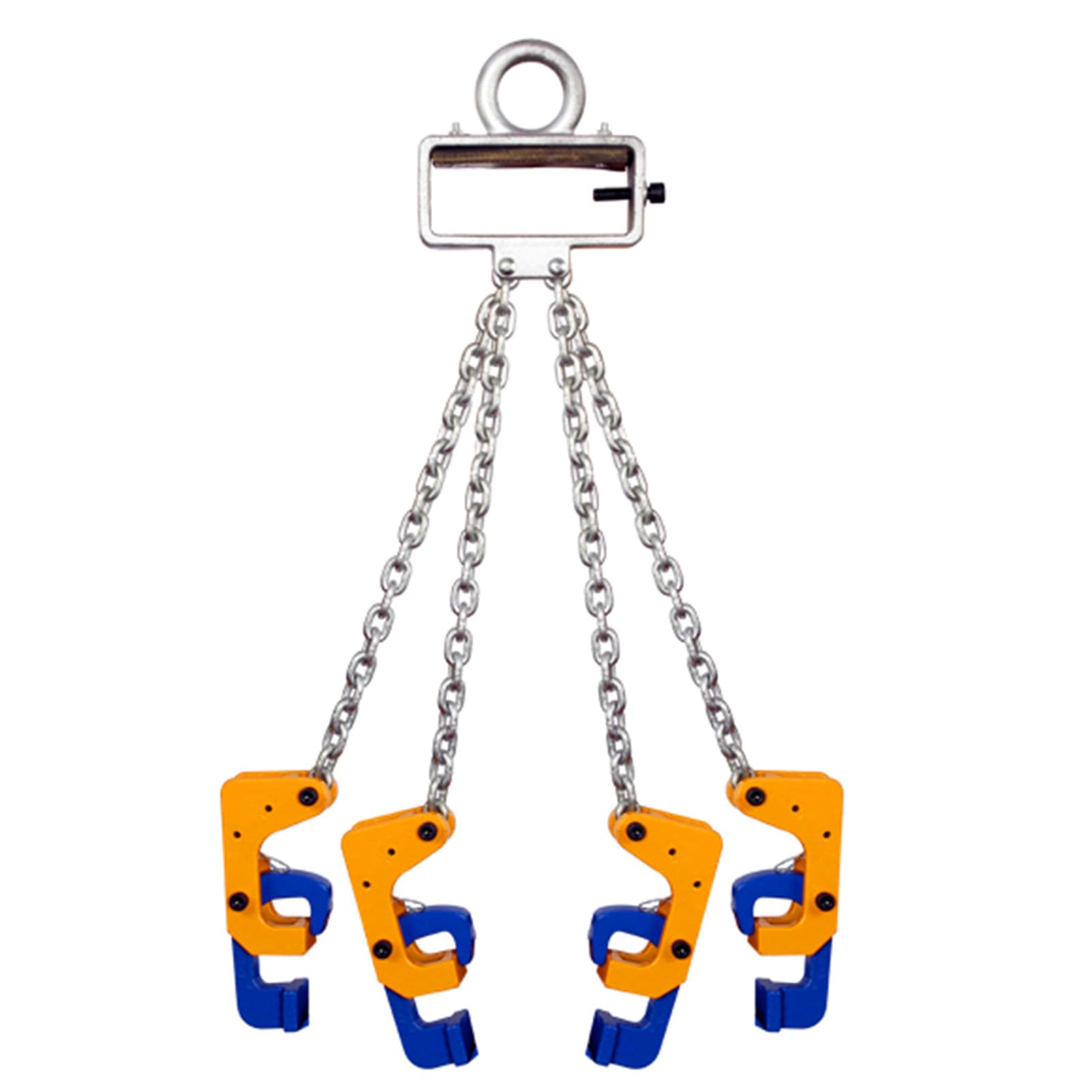 AZHANGYB 4 Way Lifting Chain Sling with Sling Hooks, Sling Chain for Lifting 2 Ton Capacity Sling Chain, Lifting Chain Slings for Engine Chain Hoist Lifts (B)
