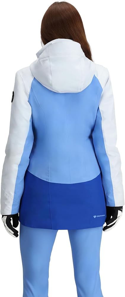Amazon.com: Obermeyer First Chair Jacket Mosaic Blue 14 : Clothing