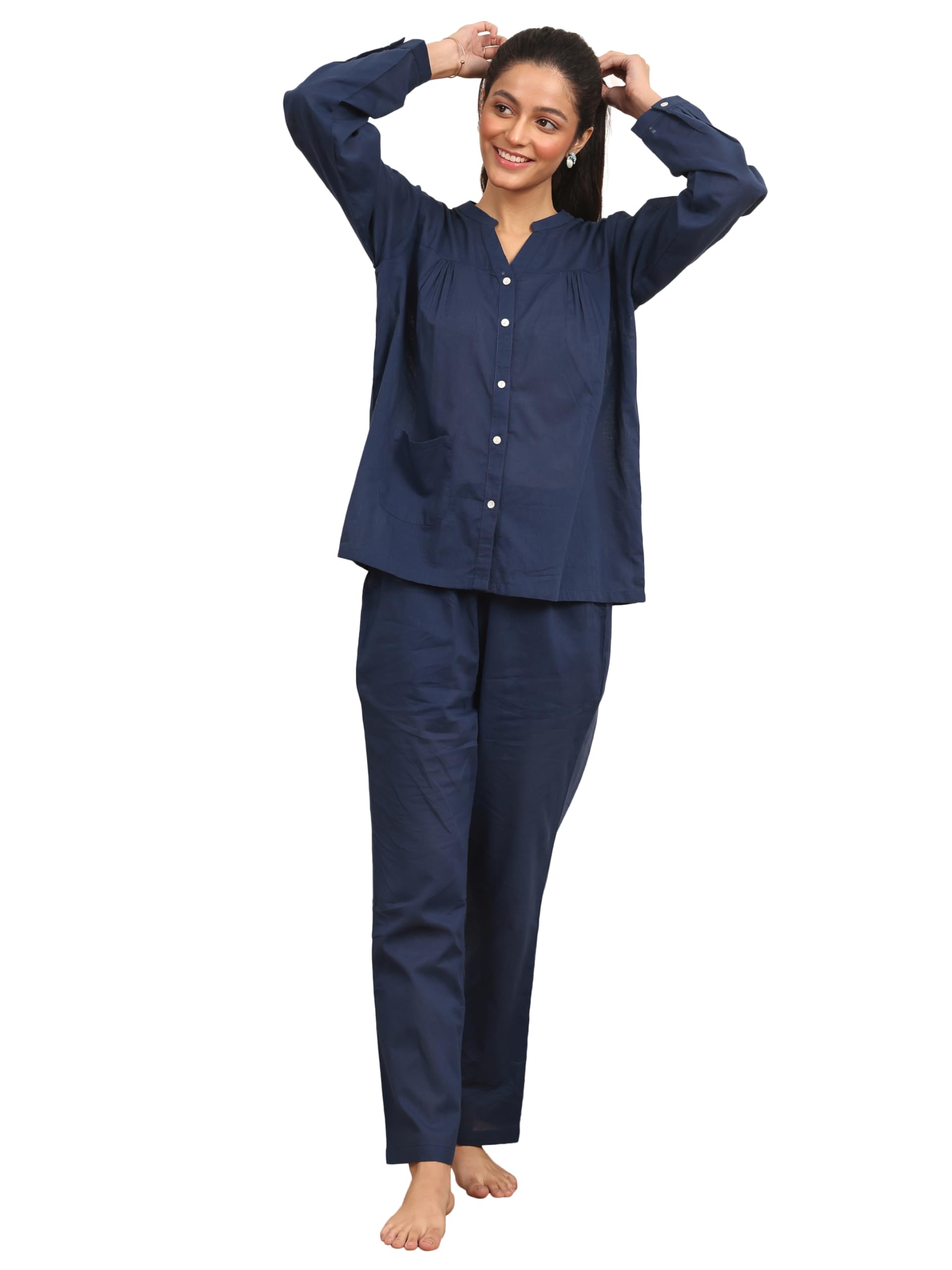 libas Solid Cotton Night Suit-50441S-picture-16