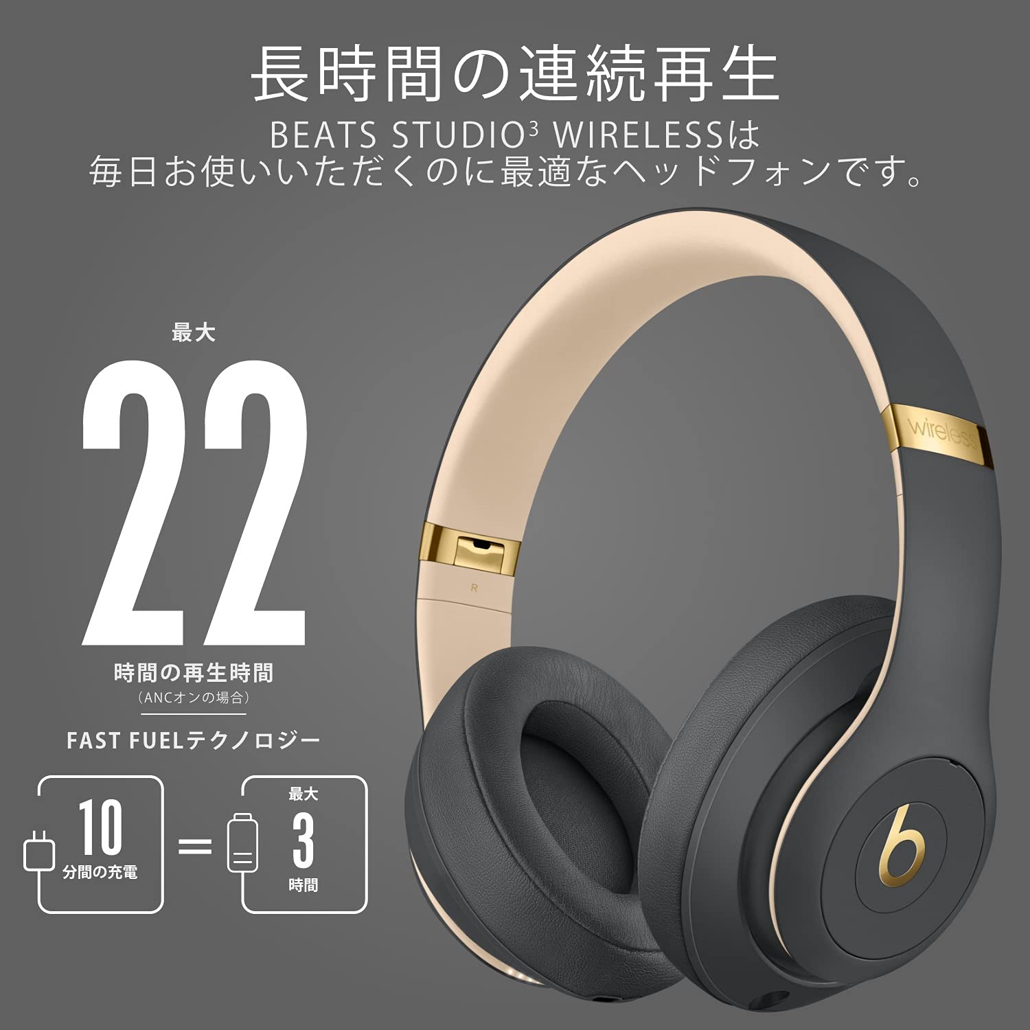 Beats Studio 3 Wireless Headphones - The Beats Skyline Collection