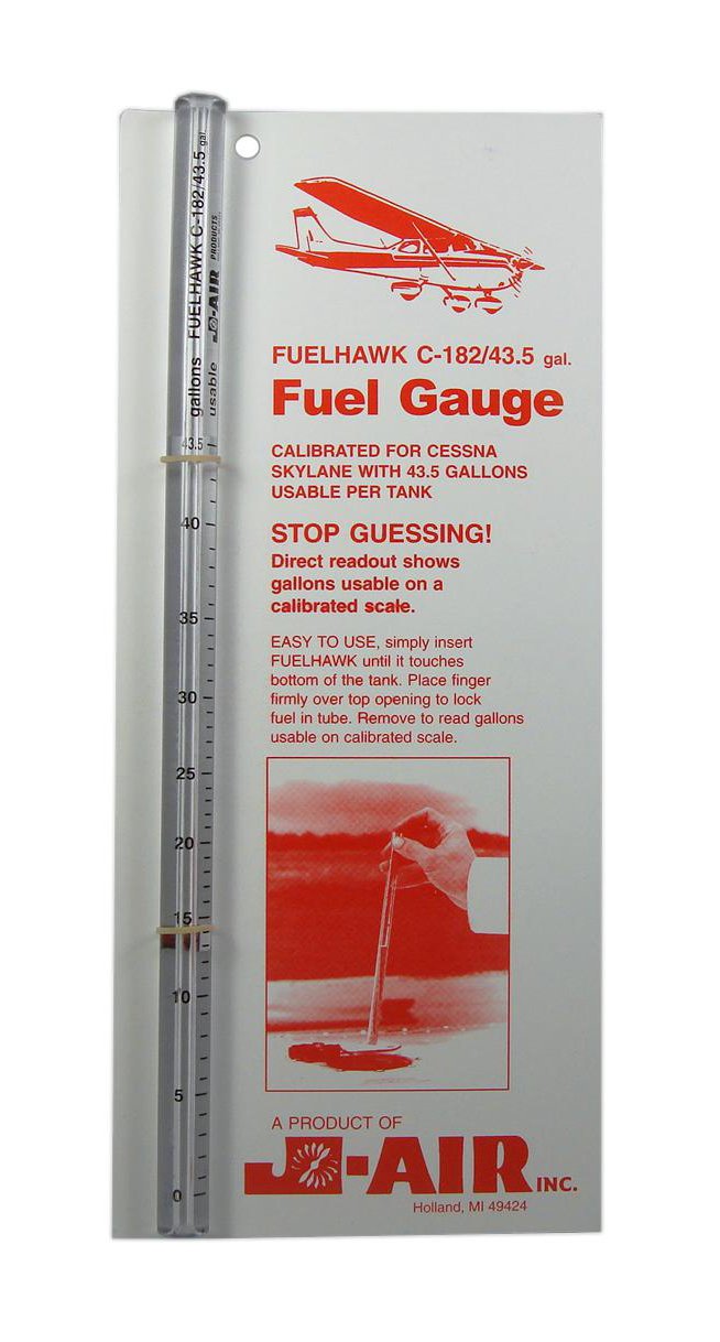 FuelHawk Fuel Gauges - Cessna 182 - 43.5 Gallon
