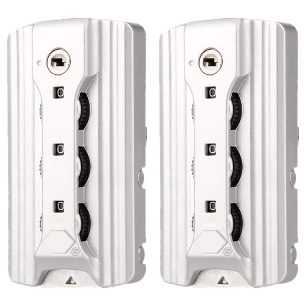 Suitcase Lock,Combination Lock, Set of A Pair K910#(DL) Password Lock Replacement suitcases/Luggage Lock for Suitcase Pull Rod Box Trunk Box DIY