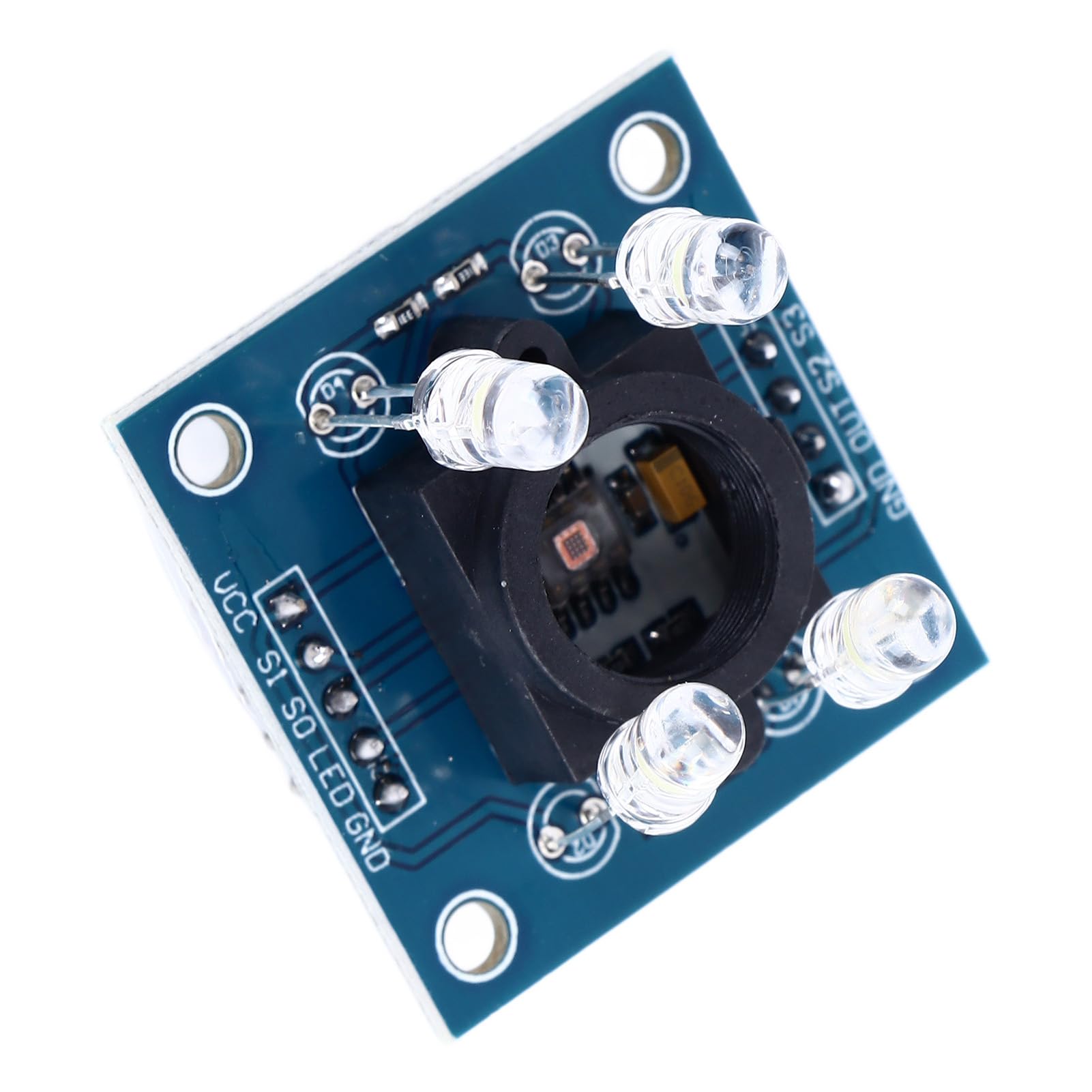 Module de Capteur de Couleur GY 31 TCS3200, Capteur de Reconnaissance des Couleurs de Haute Précision, Forte compatibilité pour des Travaux Pratiques, Application Multi-scénarios