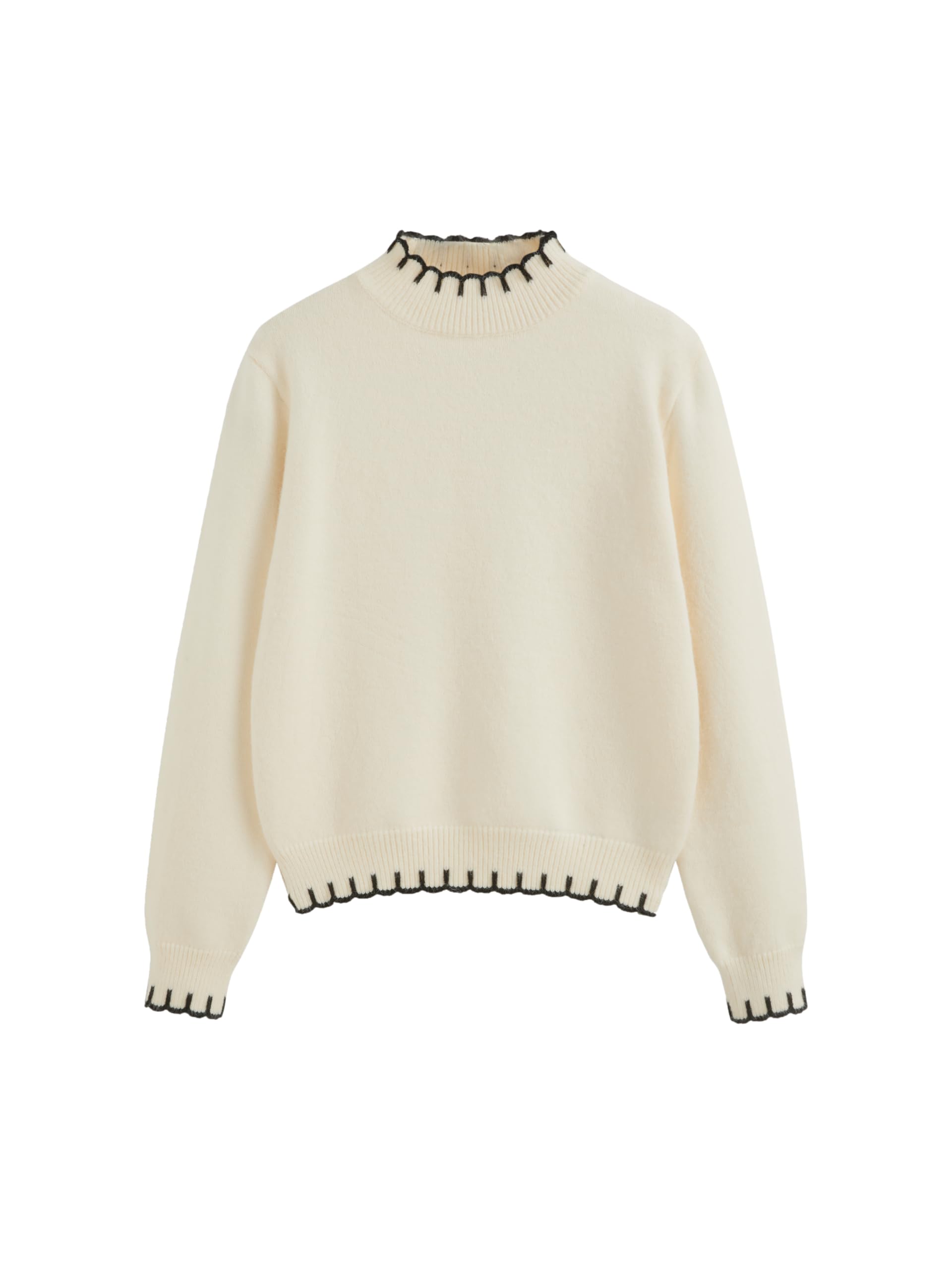 CIDER Womens Elegant Turtle Neck Sweater Winter Casual Knit Pullover Tops