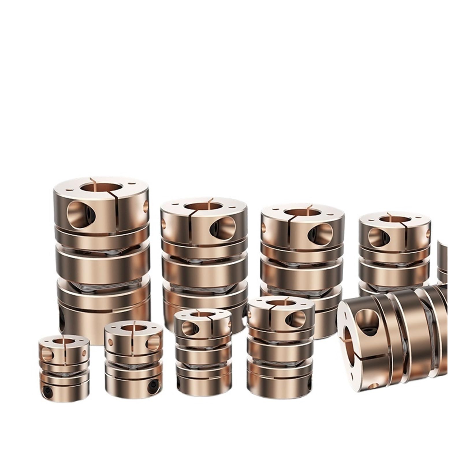 Accouplement de disque flexible en aluminium D40L50mm coupleur arbre moteur 11mm