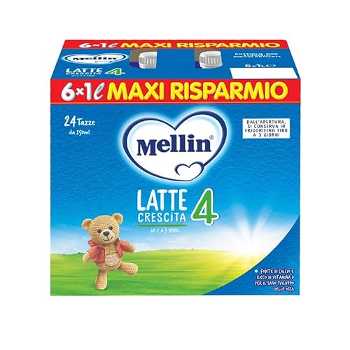 LATTE MELLIN CRESCITA 4 LT.1X6