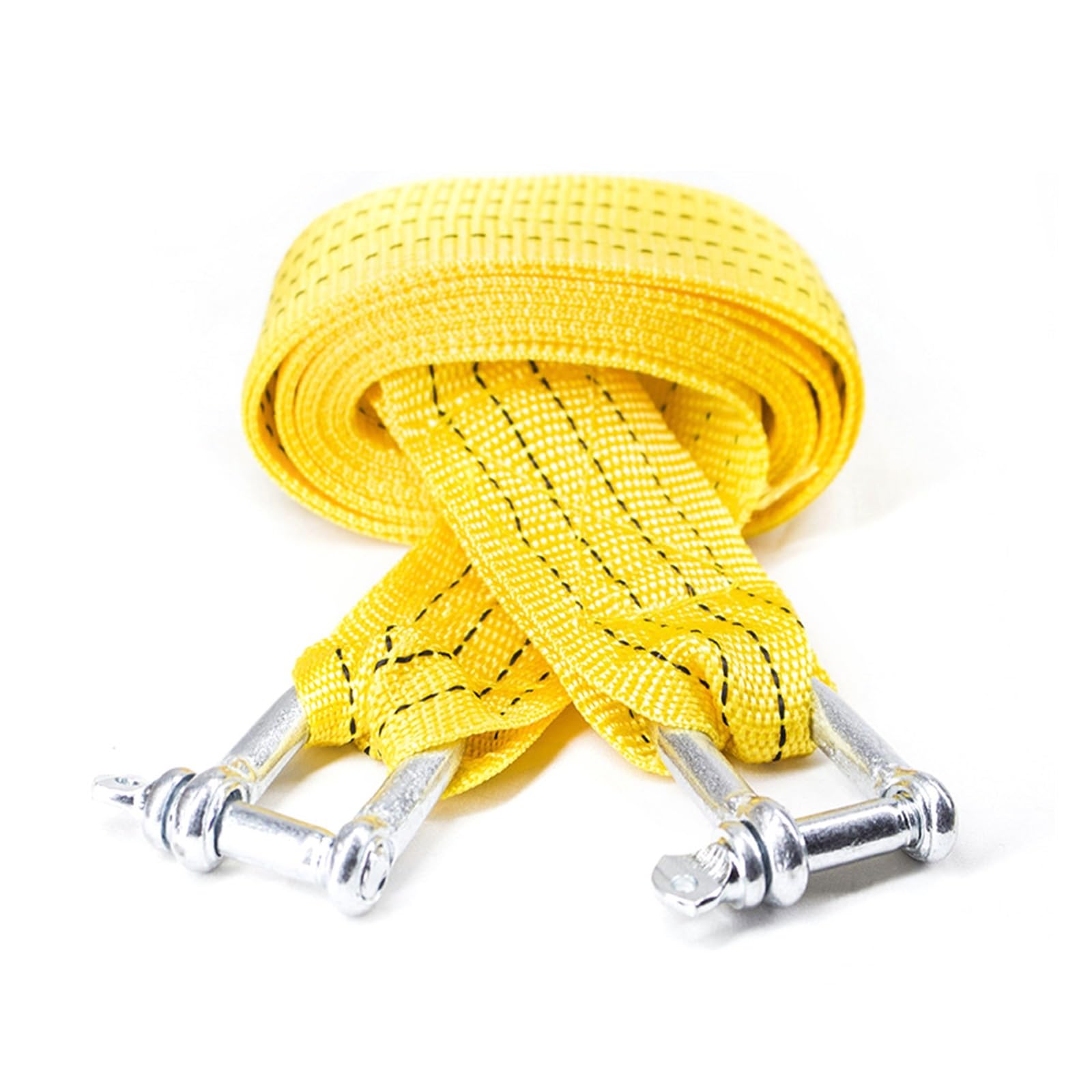 Corde de treuil synthétique de 5m avec crochet en U et capacité de charge maximale de 10000 lb