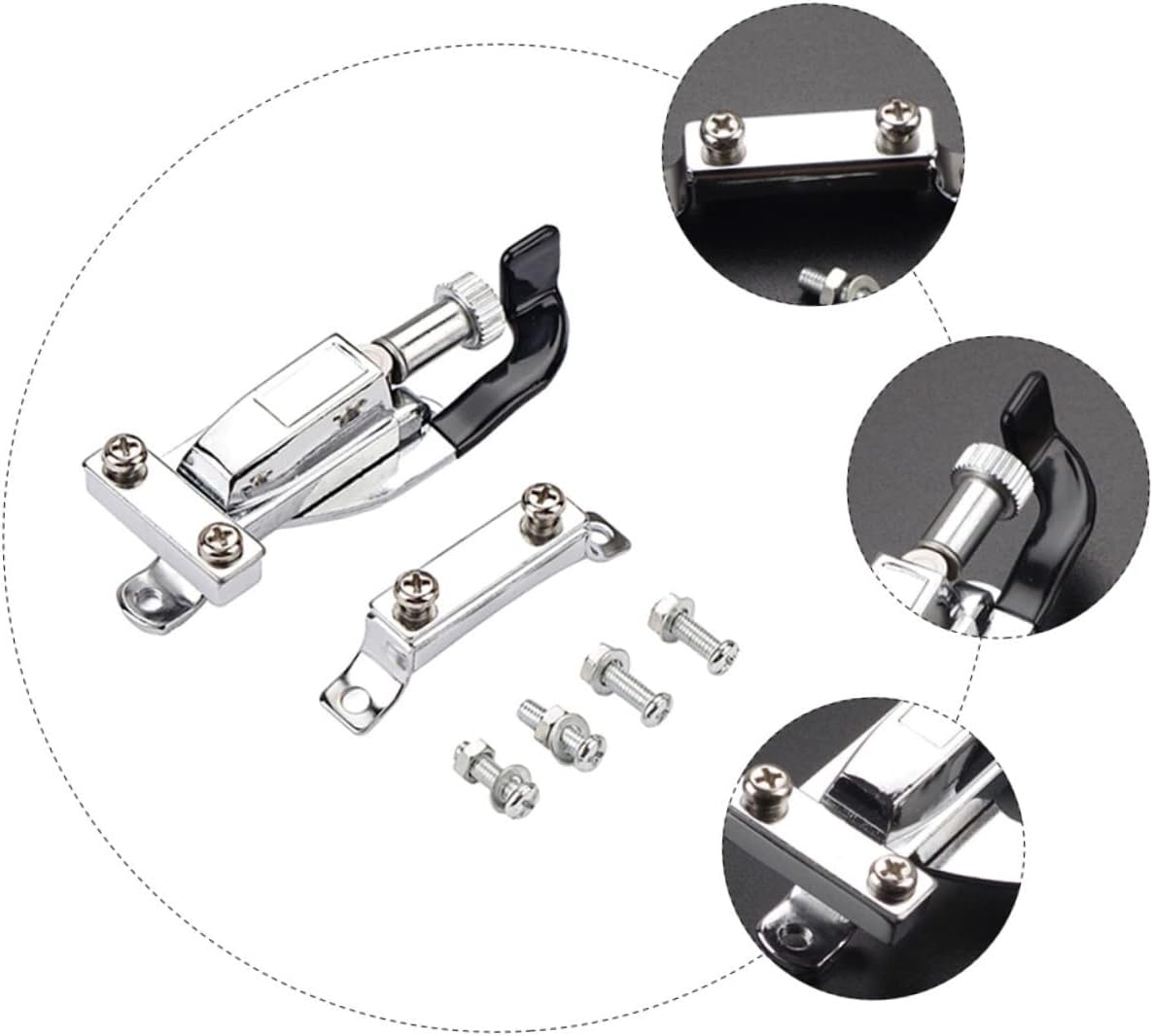 Snare Drum Regulator Tool Wire Strainer Durable Drum Accessory for Marching Drums Easy Install Smooth Surface Snare Drum Adjuster