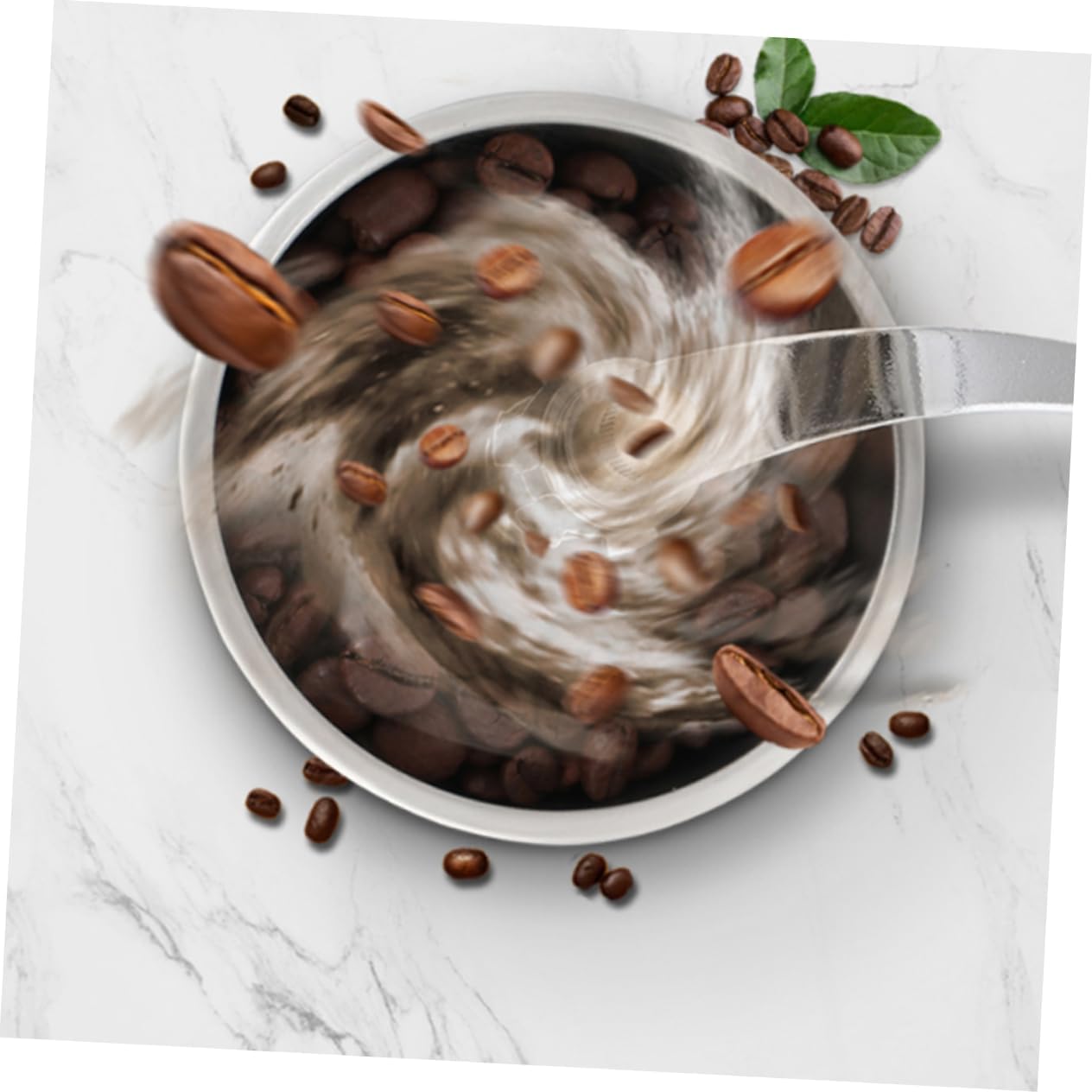 Manual Stainless Grinder Handheld Conical Burr Mill for Home Use Adjustable Grind Settings for Espresso and Drip Coffee