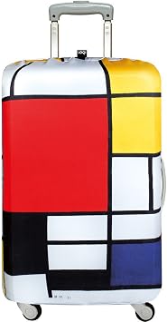 LOQI Museum PIET MONDRIANs Composition Luggage Cover M